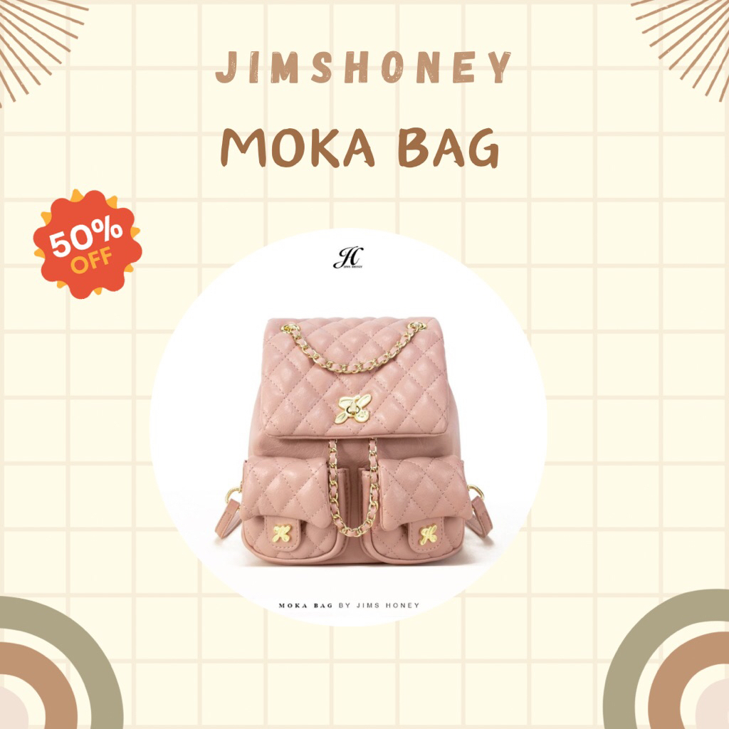 JIMS HONEY MOKA BACKPACK – RANSEL KEKINIAN JIMS HONEY