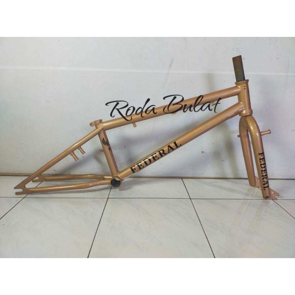 Frame BMX Flatland Federal DLX Flybikes 20 inch Frame Fork NOS