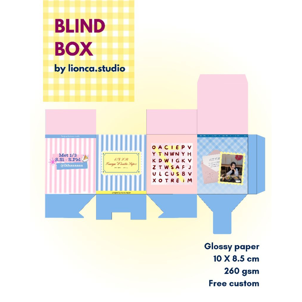 

CUSTOM BLIND BOX UNIK TANPA MINIMAL PEMBELIAN [HARGA SUDAH TERMASUK KARDUS PACKAGING ANTI PENYOK]