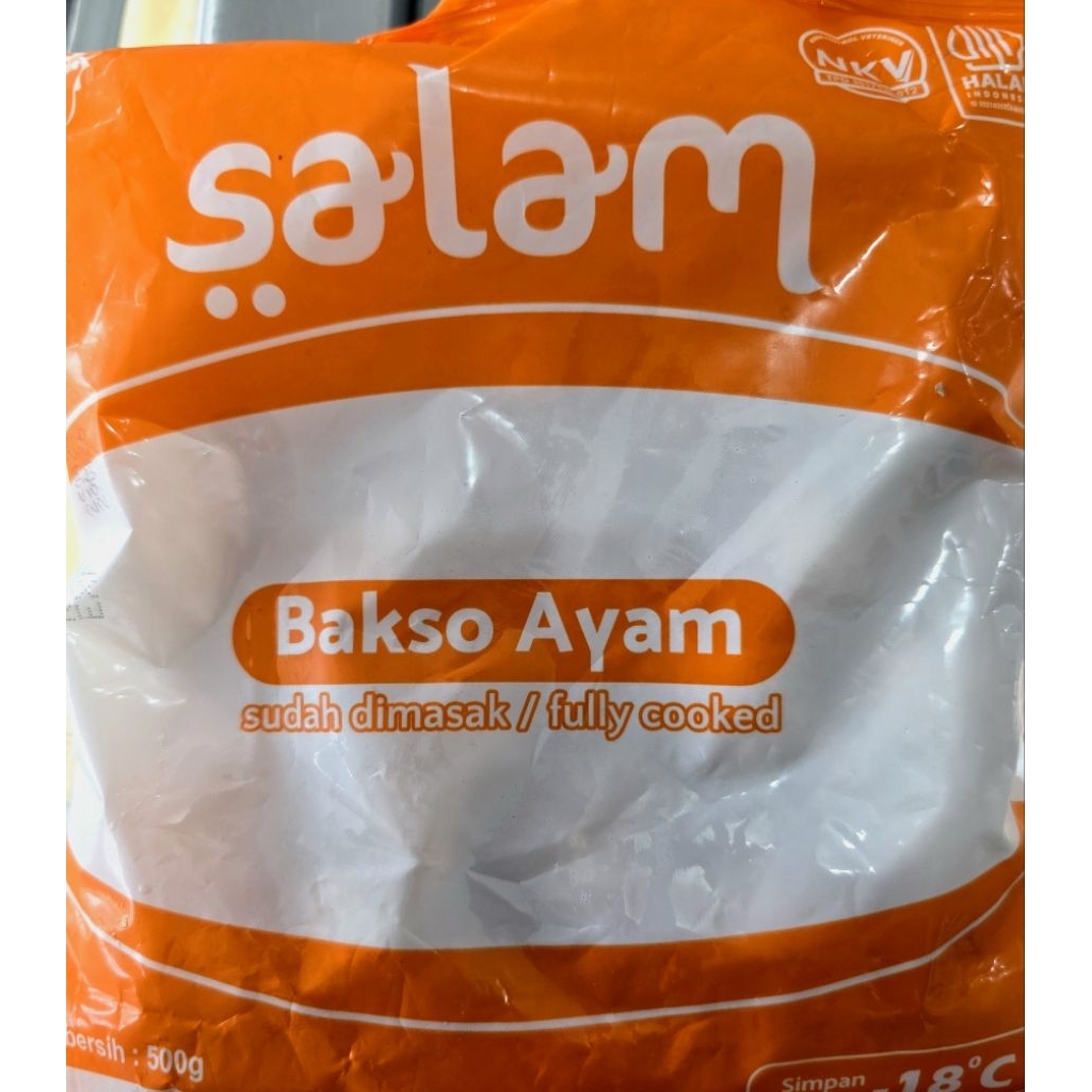 

Salam Bakso Ayam 500gr isi 50