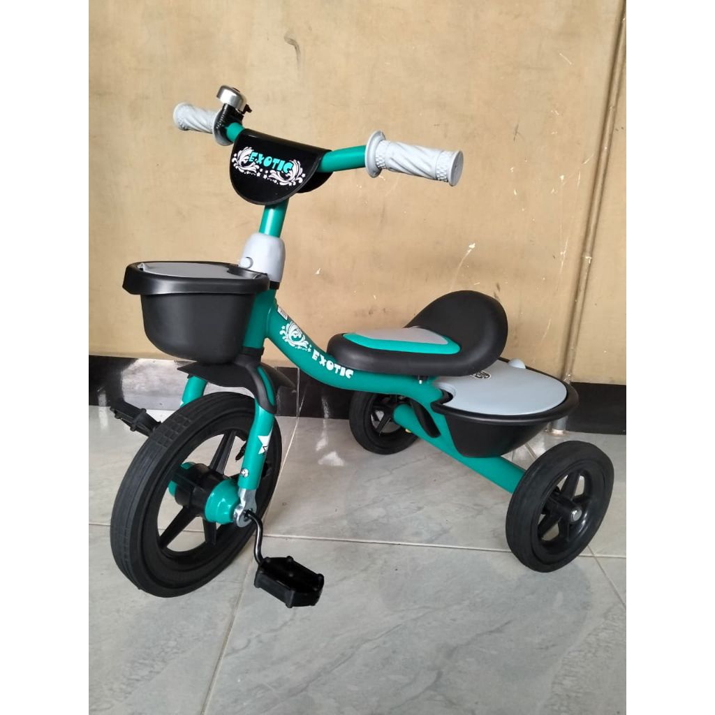 SEPEDA TIGA RODA ANAK EXOTIC ET 607-7-8/SEPEDA RODA TIGA ANAK-ANAK EXOTIC 603-7-8/SEPEDA ANAK RODA T