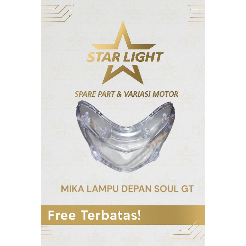 Mika Kaca Lampu Depan Mio Soul GT 115 110 Xeon GT 125