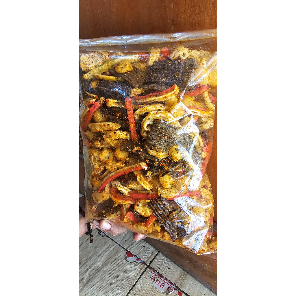 

Seblak mix campur pedas daun jeruk 250gram