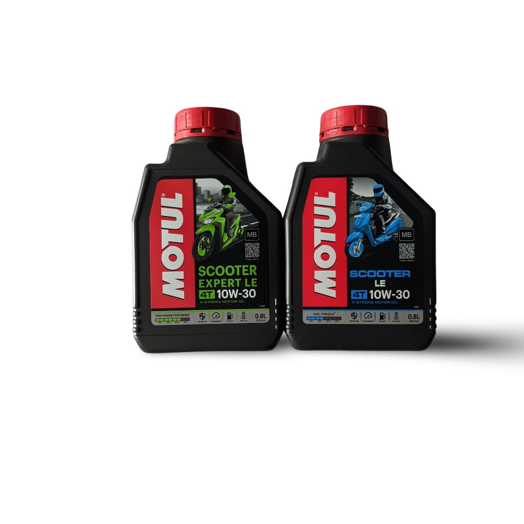 OLI MOTUL SCOOTER EXPERT LE MATIC 0.8L & OLI MOTUL SCOOTER LE MATIC 0.8L