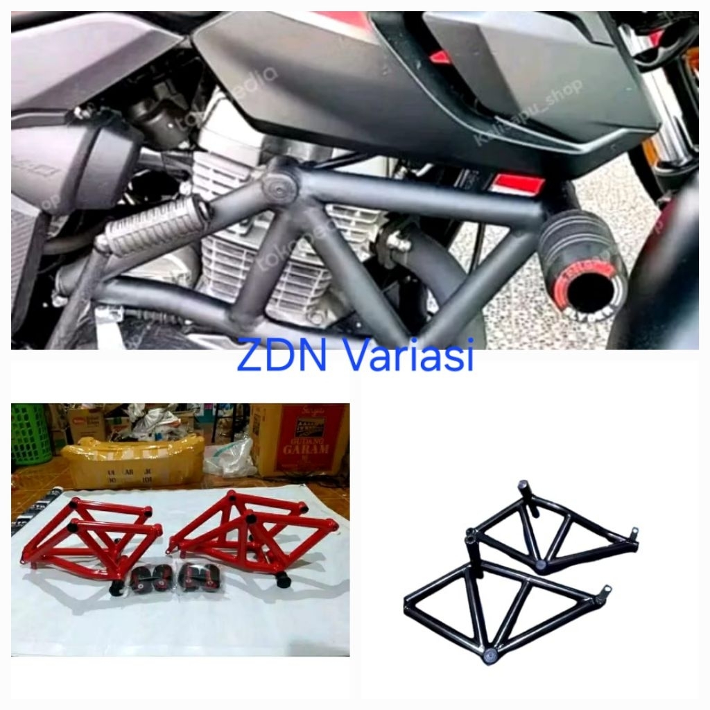 Tubular cb verza 150 crasbar cb verza pelindung cb verza