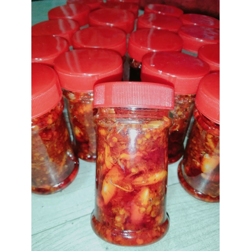 

Sambel baby cumi kemasan 150gram