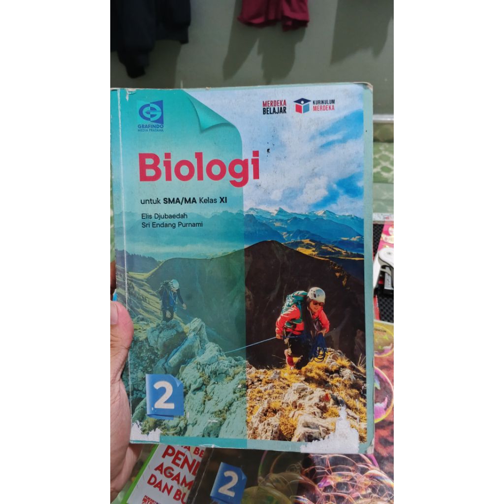 Buku Biologi Kelas 11 Kurikulum Merdeka Grafindo