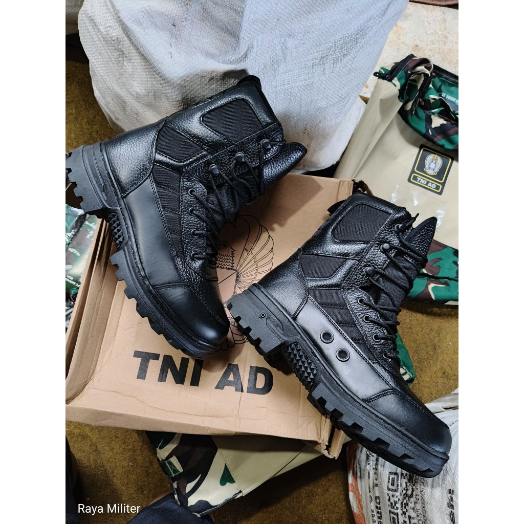 sepatu PDL TNI AD terbaru. sepatu PDL jatah KASAD asli jatah TNI AD pembagian terbaru 2024/2025