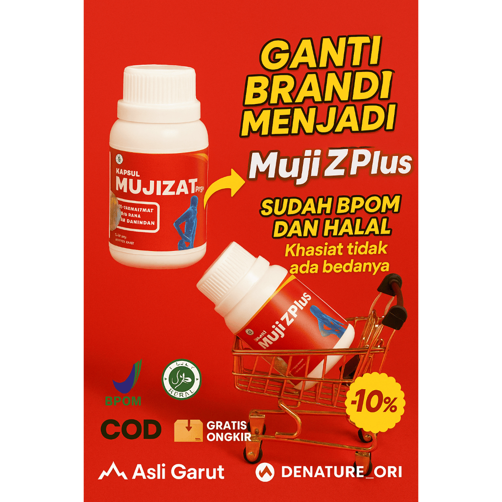 Kapsul Mujizat Pro Asli Garut Obat Asam Urat Pegal Linu Sakit Pinggang Sakit Sendi DLL