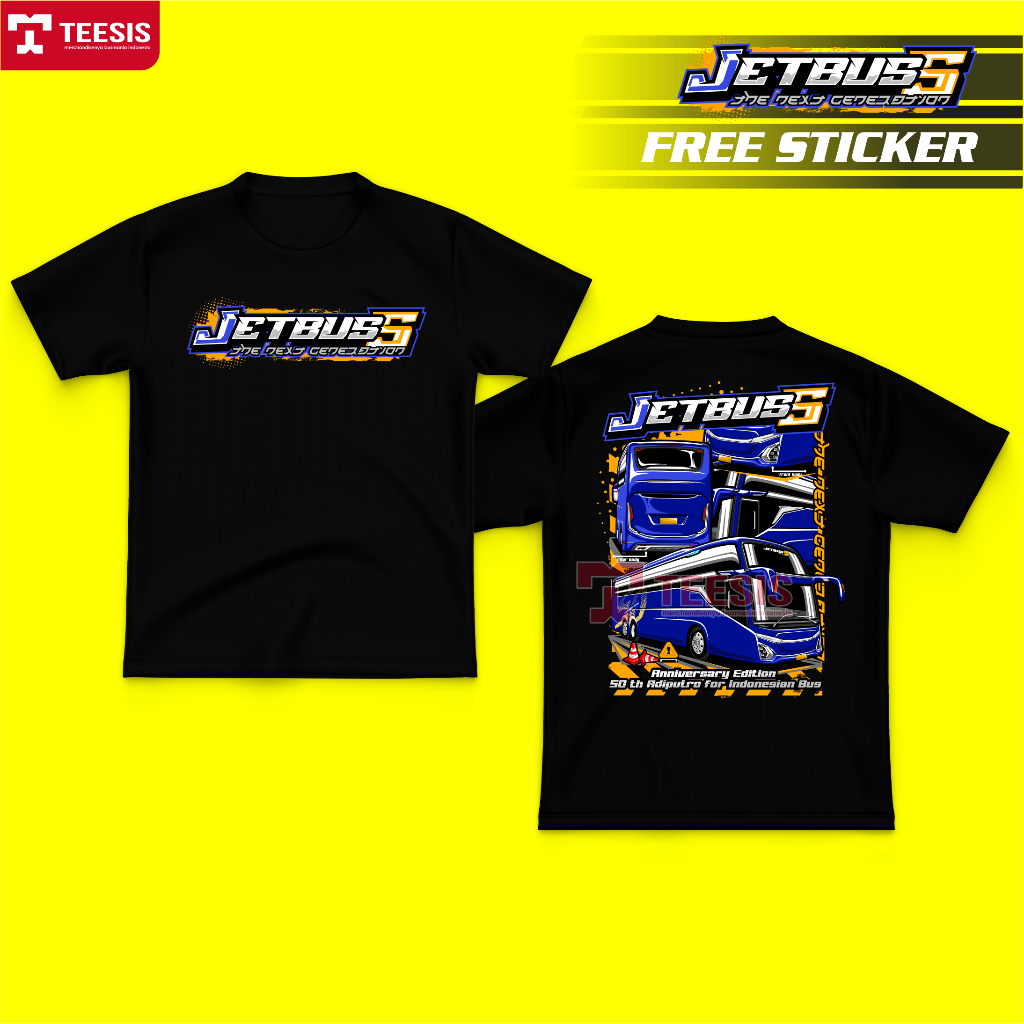 Kaos Baju Bus Bis Mania Bismania Jetbus 5 Adiputro