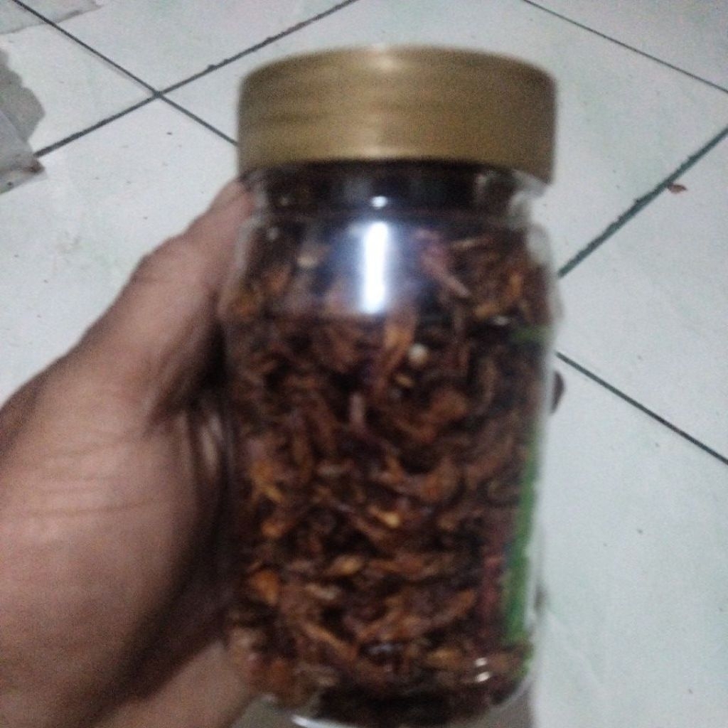 

bawang goreng murah tanpa tepung toples.90g