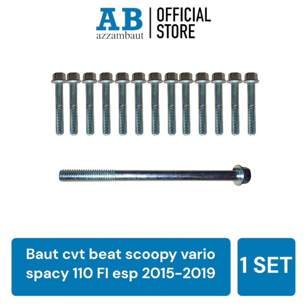 BAUT CVT BEAT SCOOPY VARIO SPACY 110 FI ESP 2015-2019