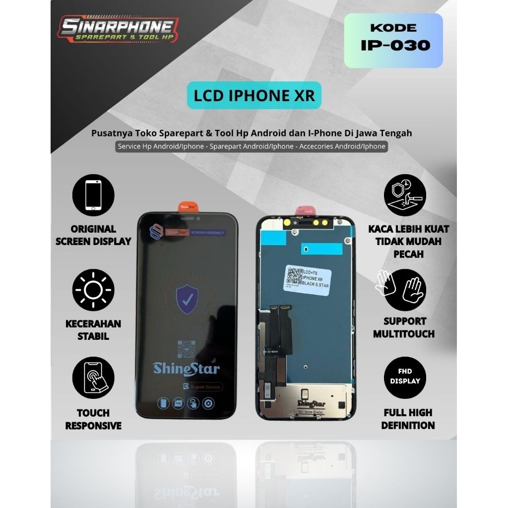 LCD IPHONE XR KUALITAS ORIGINAL