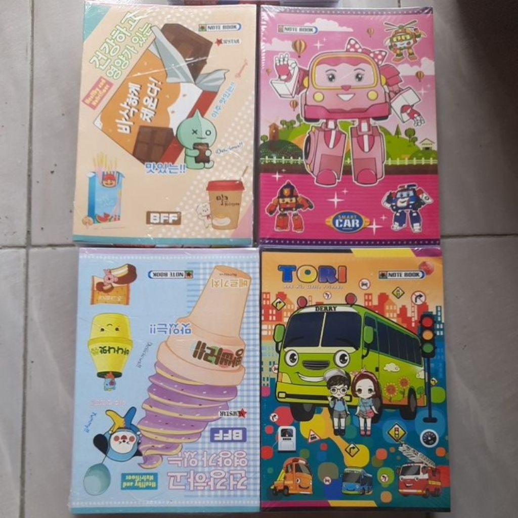 

big boss boxy 42 lembar buku tulis besar 1 pack 10 buku