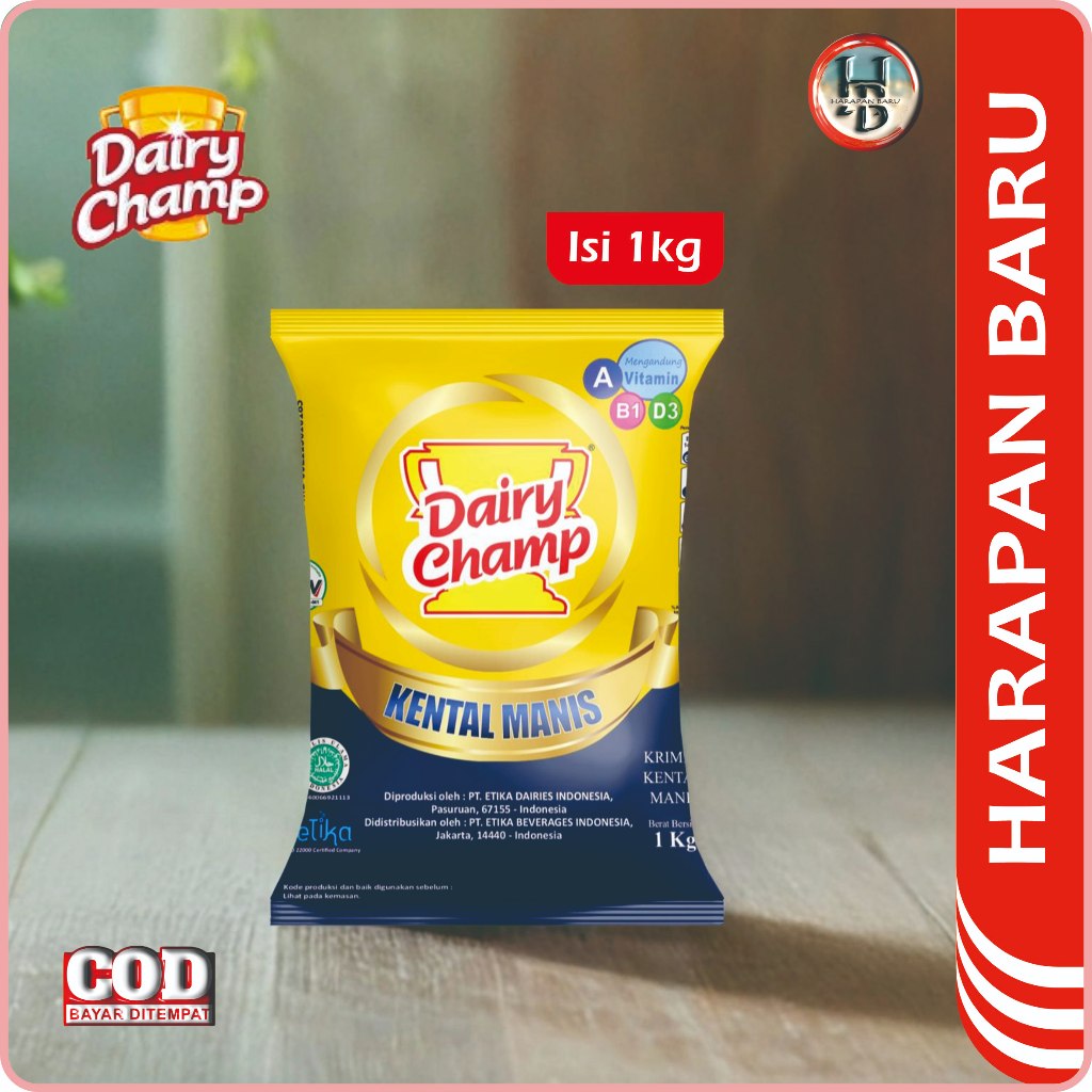 

Dairy Champ - Susu Kental Manis - 1kg