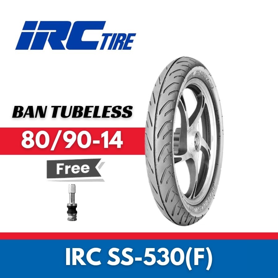 Ban Motor IRC Ring 14 IRC SS-530F 80/90-14 Tubeless