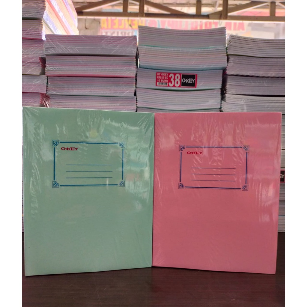 

Buku Tulis Okey 38 Lembar 1 Pack 10 buku