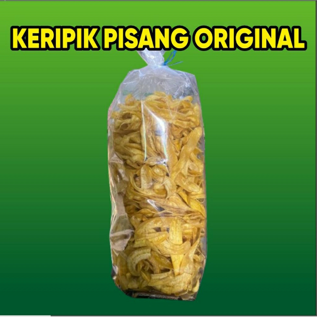 

KERIPIK PISANG ORIGINAL KEMASAN 1/2 KG