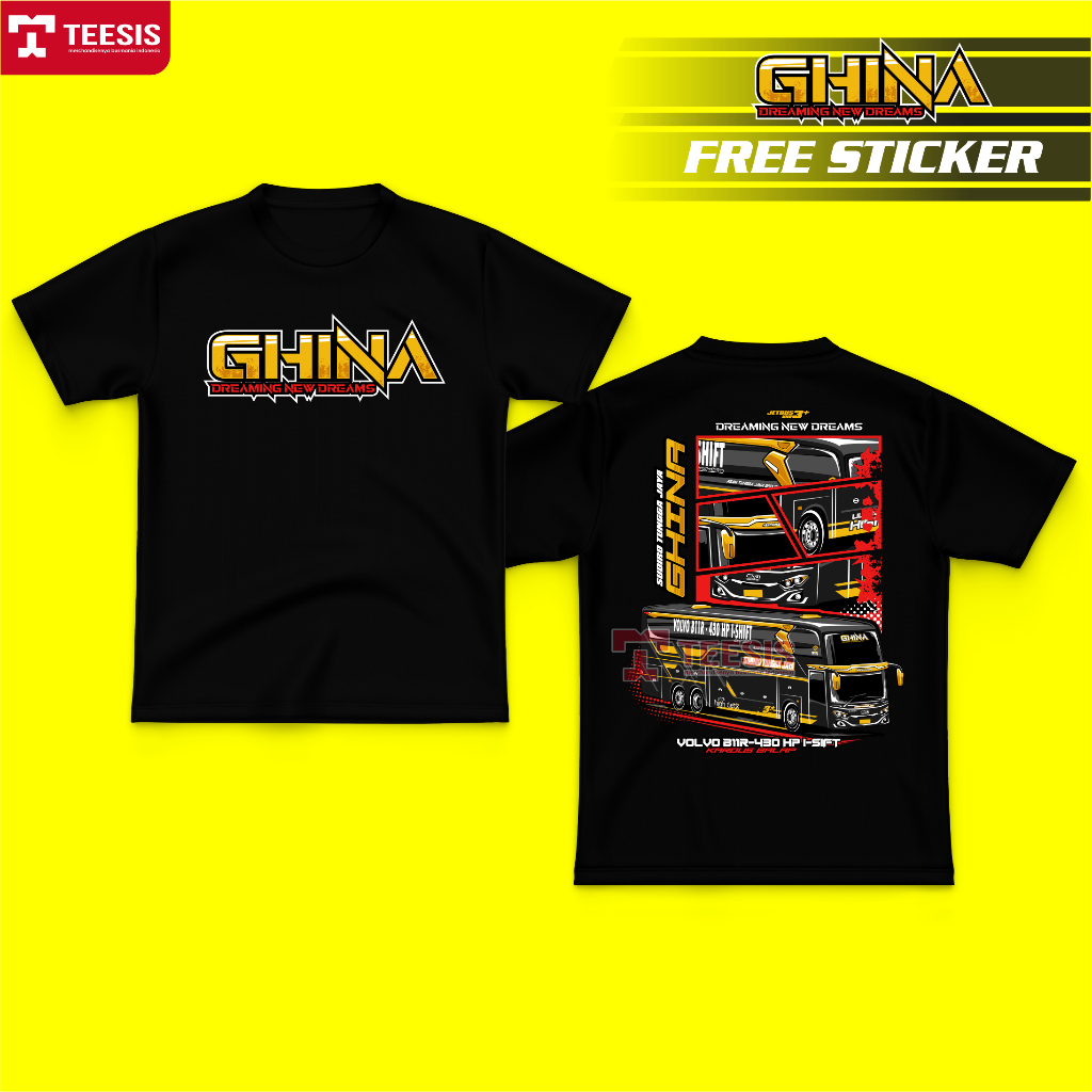Kaos Baju Bus Bis Mania Bismania STJ Sudiro Tungga Jaya Jetbus 3 UHD Ghina Volvo
