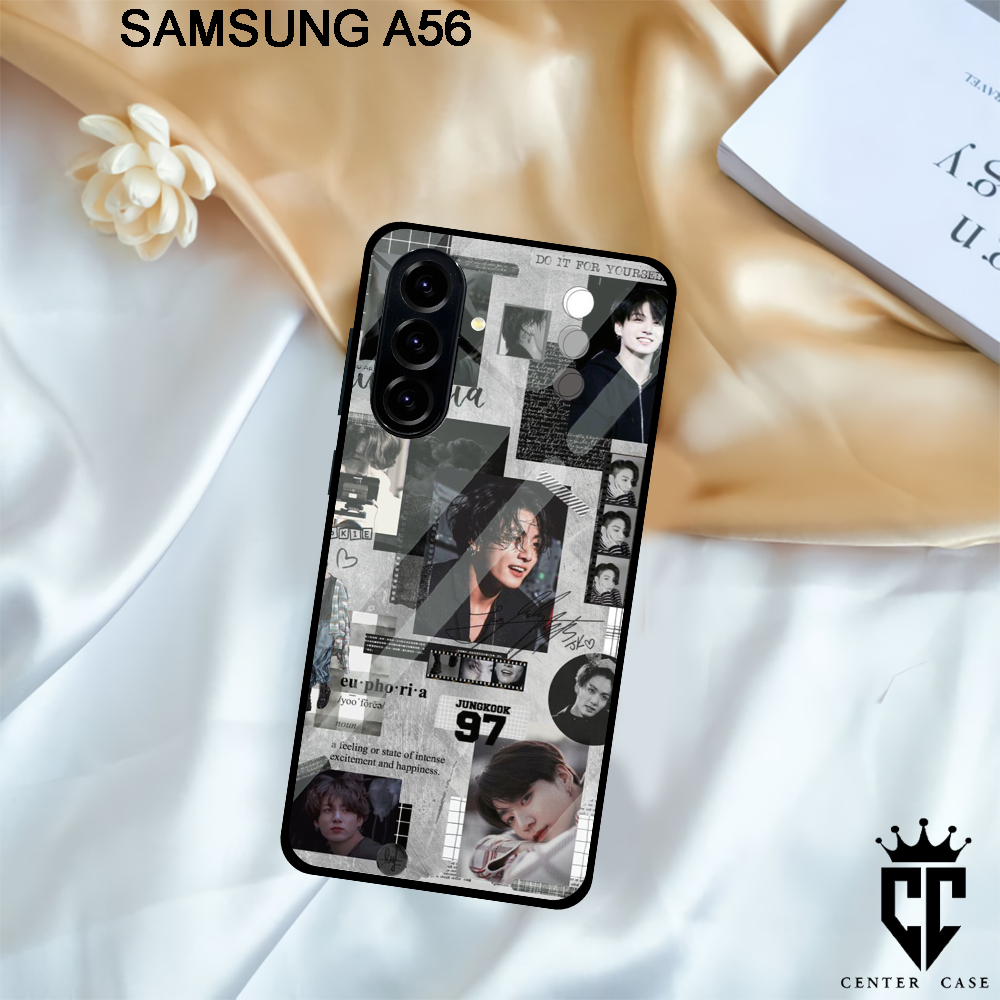 [KS01] Case Glossy CASE SAMSUNG A56 | SAMSUNG A36  | CENTERCASEE  | Kualitas HD | Case Kekinian Mura