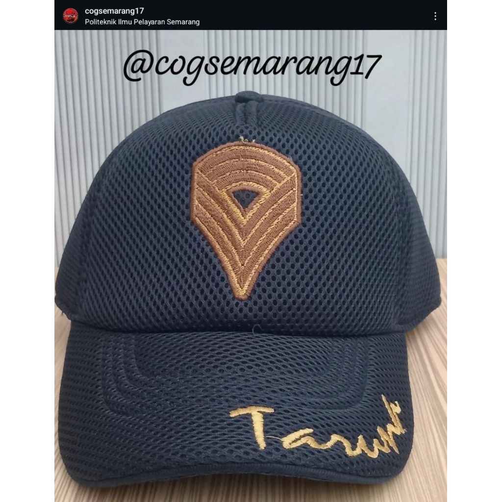 Topi Logo Chevron Taruna