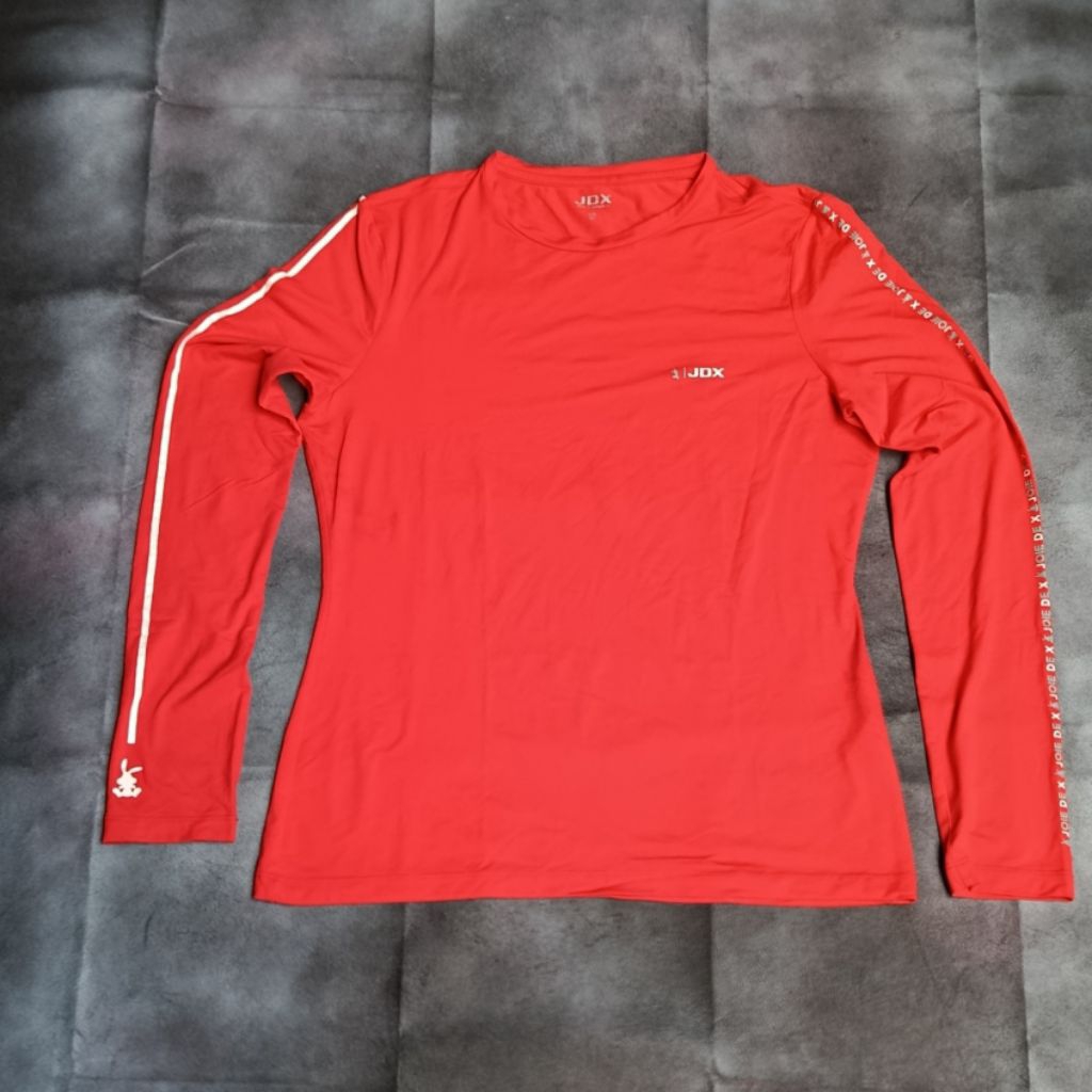 JDX kaos cewek long sleeve gym running size S