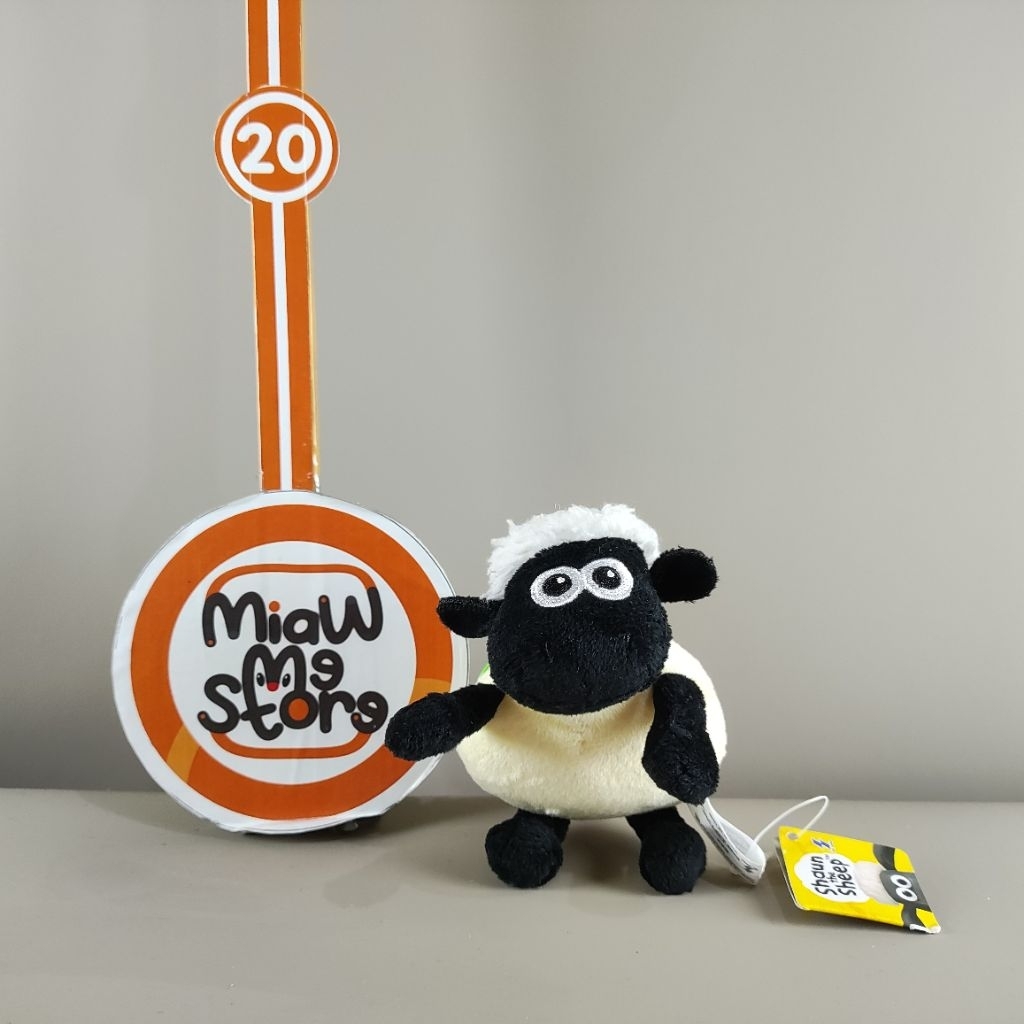Ganci Gantungan Kunci Boneka Shaun Kambing Domba Original Shaun the Sheep