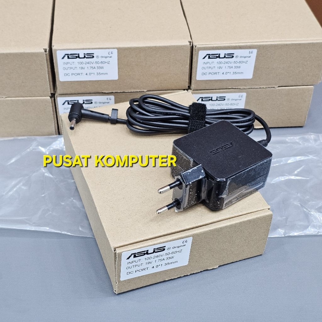 Charger Laptop Asus X453 X453M X453MA X453S Adapter Asus 19V 1.75A Kwalitas Original