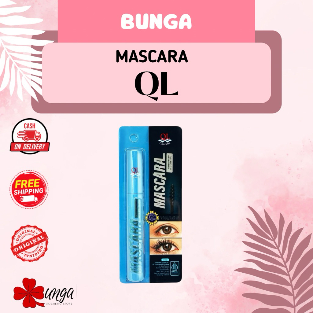 BUNGA - QL Mascara / Mascara QL Waterproof / Mascara Water proof QL