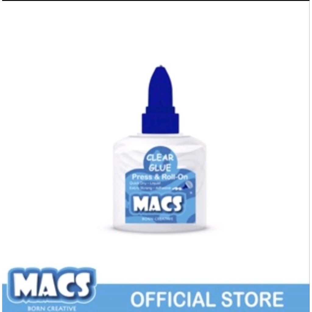 

MACS Clear Glue Press & Roll On 50g