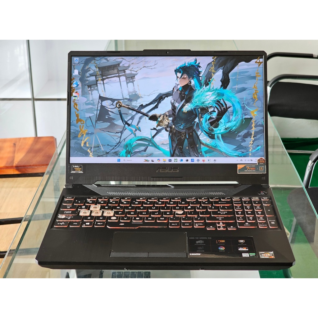 ASUS TUF A15 FA506IU AMD Ryzen 7 4000 series Ram 16 GB SSD 1.2 TB Dan HDD 1 TB Nvidia GTX 1660 Ti 14