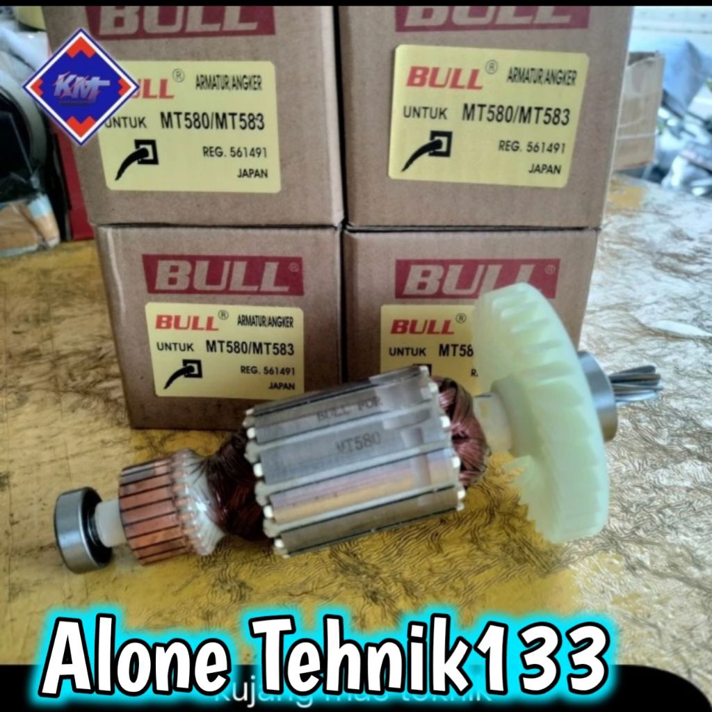 ARMATURE MT580 MESIN POTONG CIRCULAR SAW MAKTEC 7INCH MT580 ANGKER ROTOR MESIN CIRCULAR SAW MAKTEC M