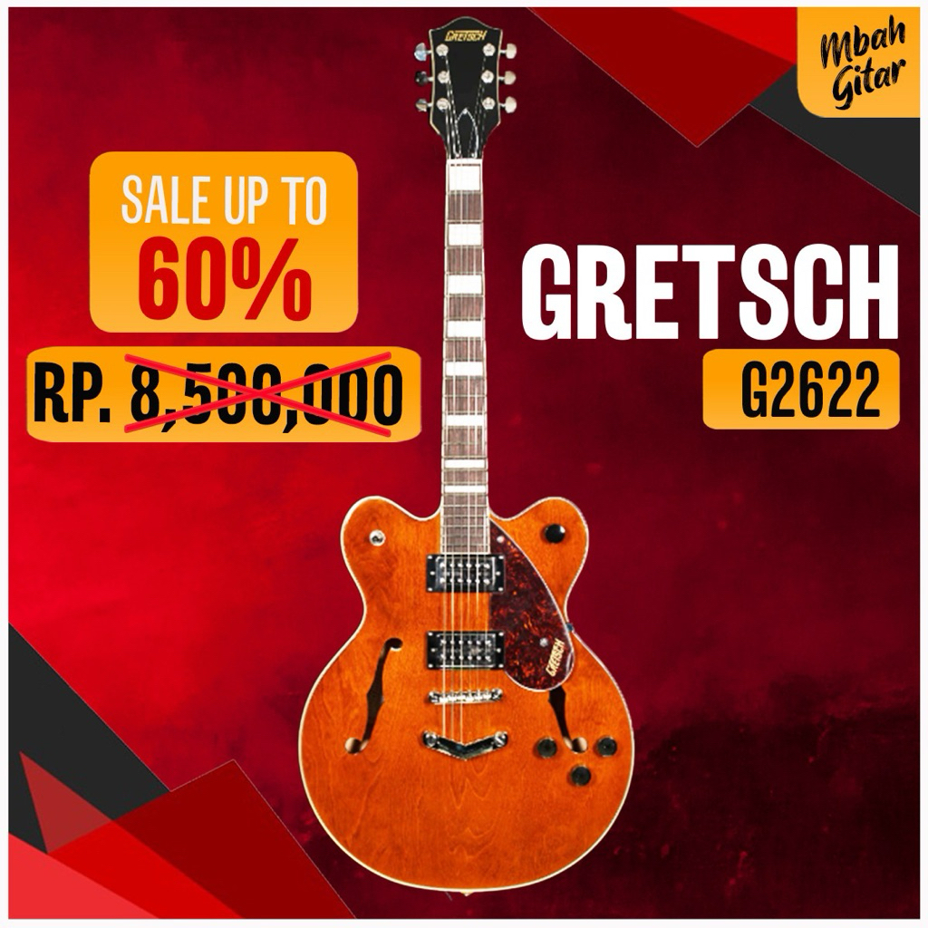 Gretsch G2622 Streamliner Hollowbody Original
