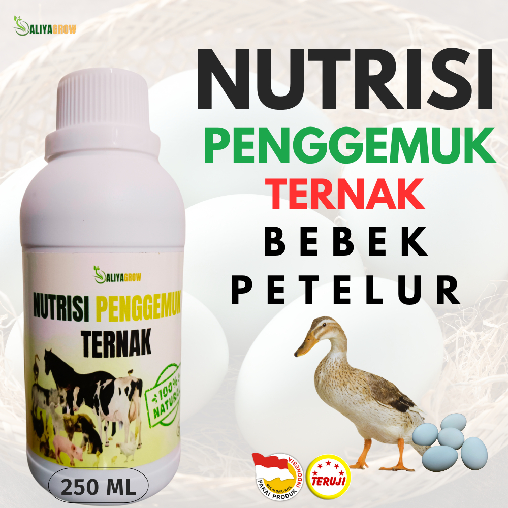 vitamin untuk bebek petelur/nutrisi bebek petelur/vitamin telur bebek/booster bebek petelur