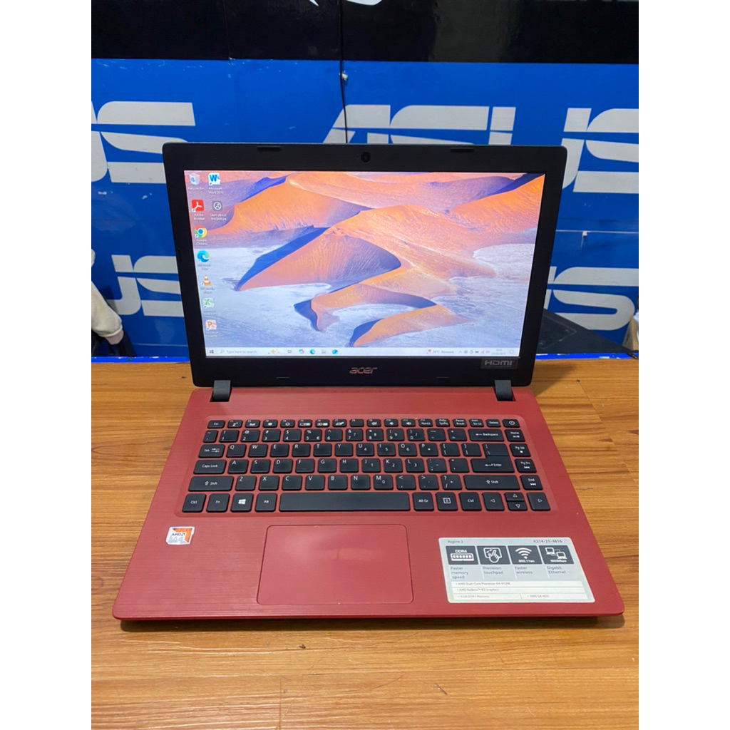 Laptop acer Aspire A314 21 second mulus