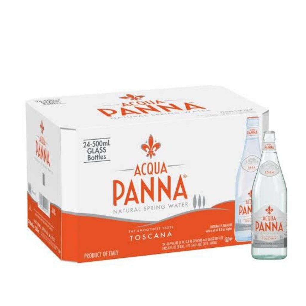 

ACQUA PANNA NATURAL MINERAL WATER BOTOL GLASS 500 ML