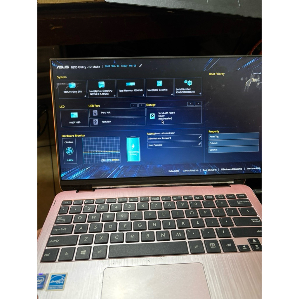 lcd 14 inch small frame 30 pin  minus original cabutan