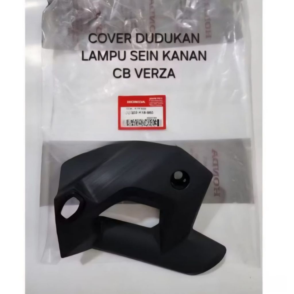 COWL SIDE COVER DUDUKAN LAMPU SEN SEIN KANAN CB VERZA ORIGINAL