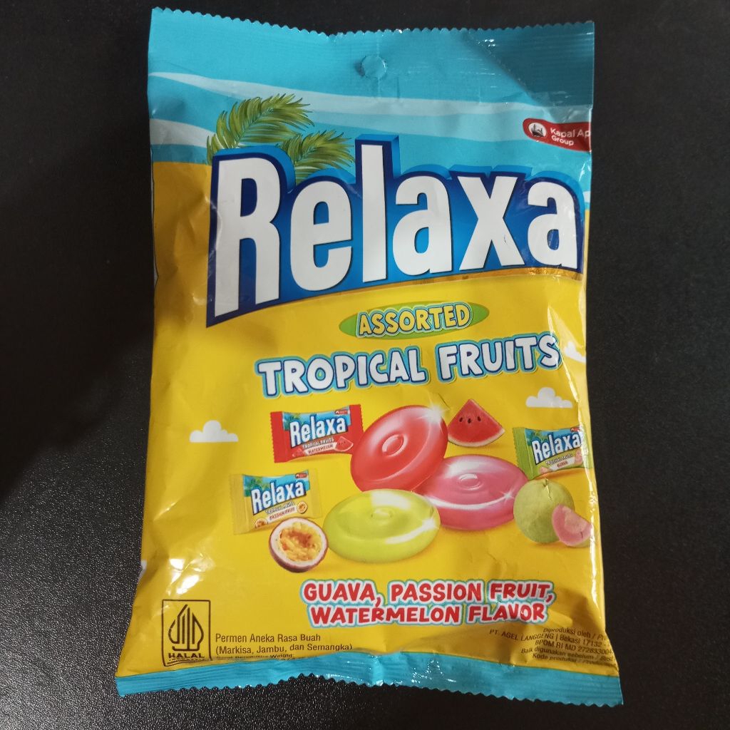 

TROPICAL FRUITS permen Relaxa varian BARU