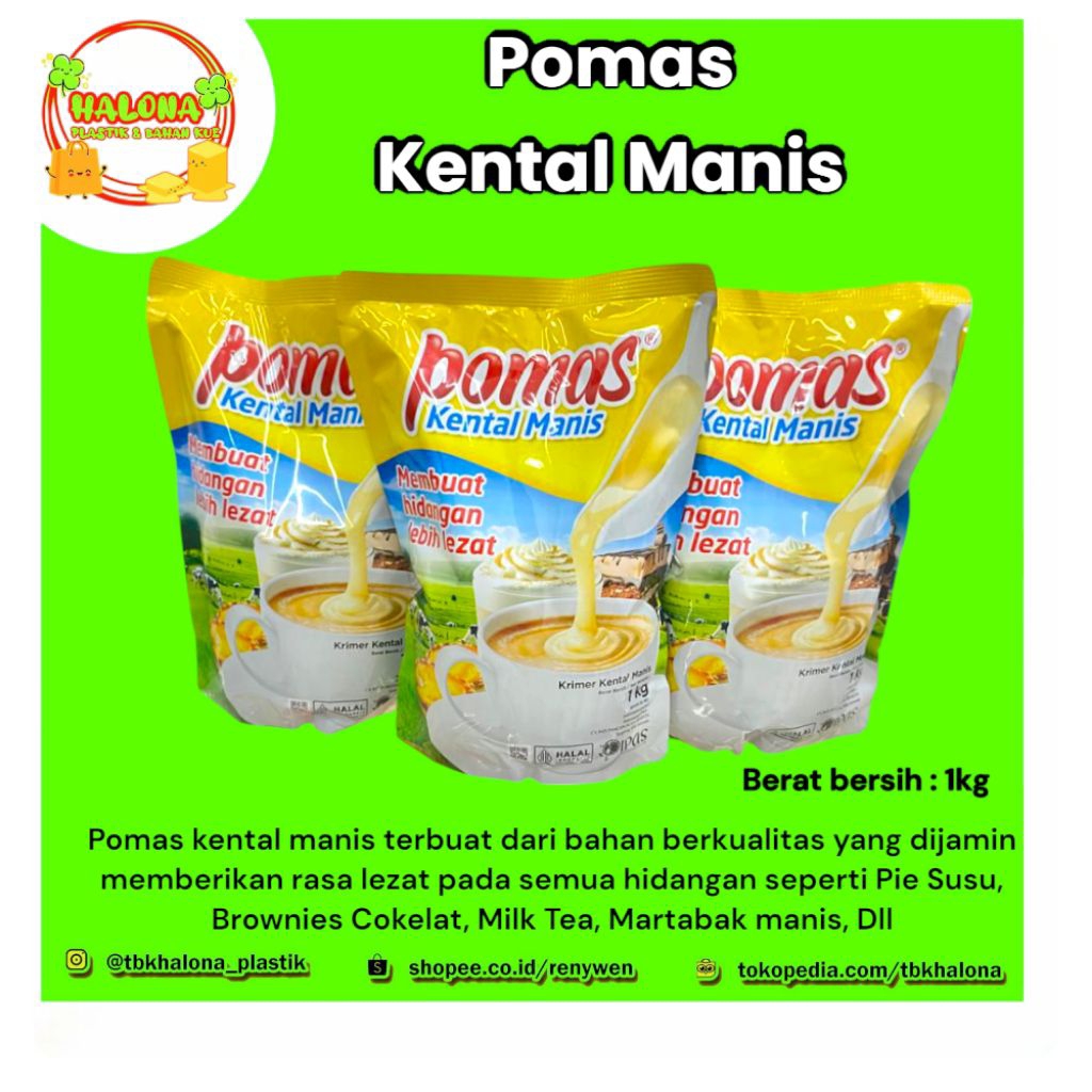 

Skm Pomas kemasan pouch 1kg