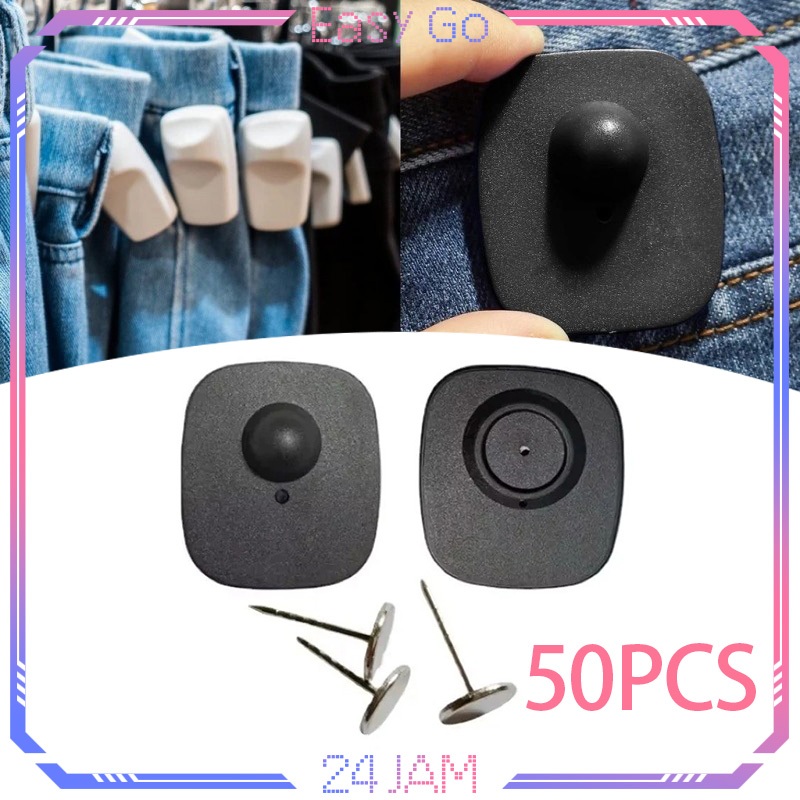 Sensor Alarm Tag Baju 50pcs Hard Tag Alarm Rf 8.2 Mhz Sensor Alarm Toko Dengan Pin