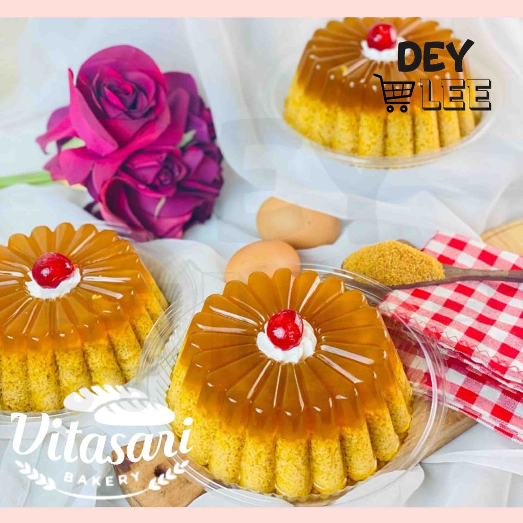 

VITASARI Pudding Lumut Bulat 15 cm Halal Bandung