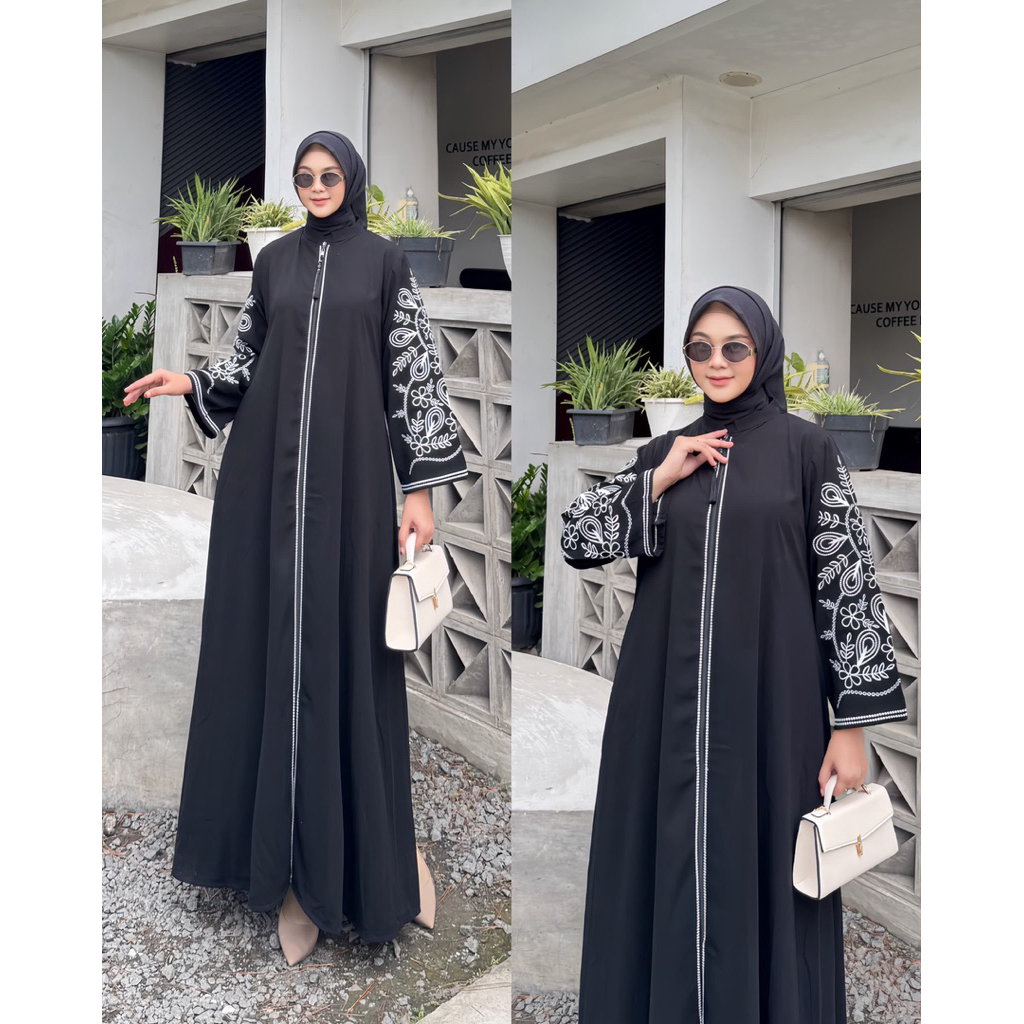 Busana Muslim Abaya modern