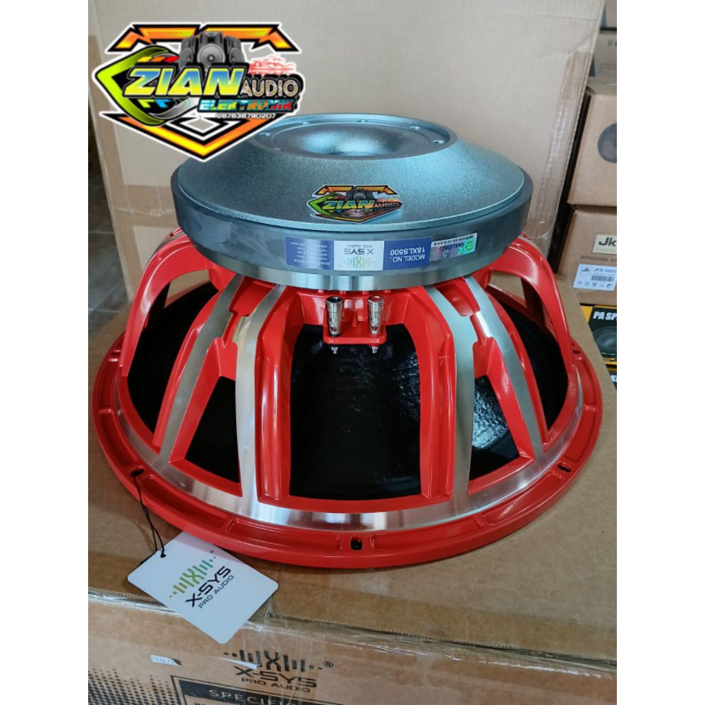 Speaker 18" X-SYS SPEAKER COMPONENT 18 TYPE 18XLS500 Original VC5"