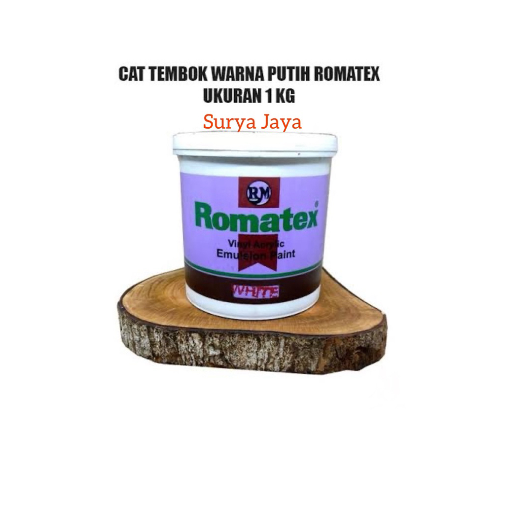 CAT TEMBOK ROMATEX 1 KG