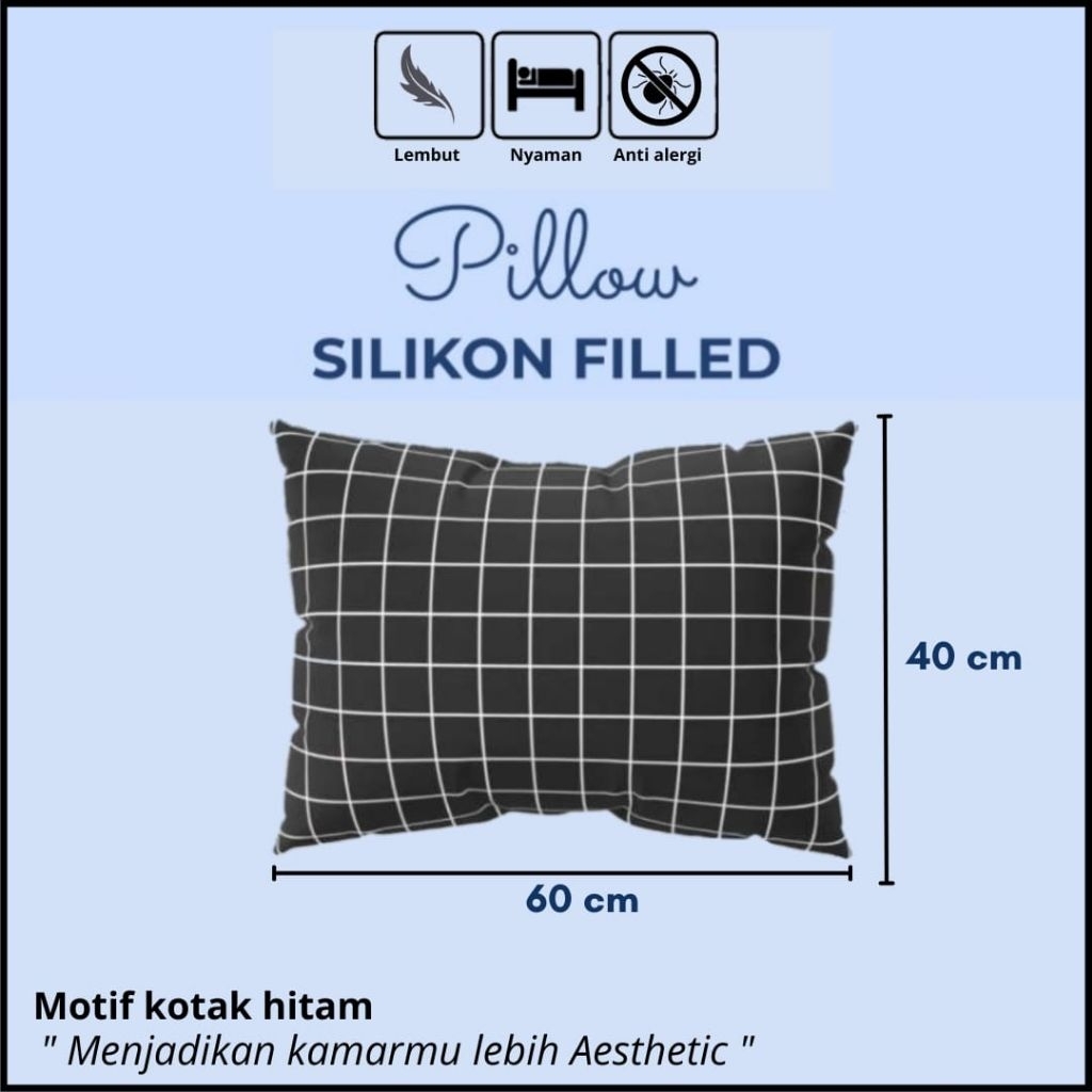 Bantal Squishy/Bantal Dacron/