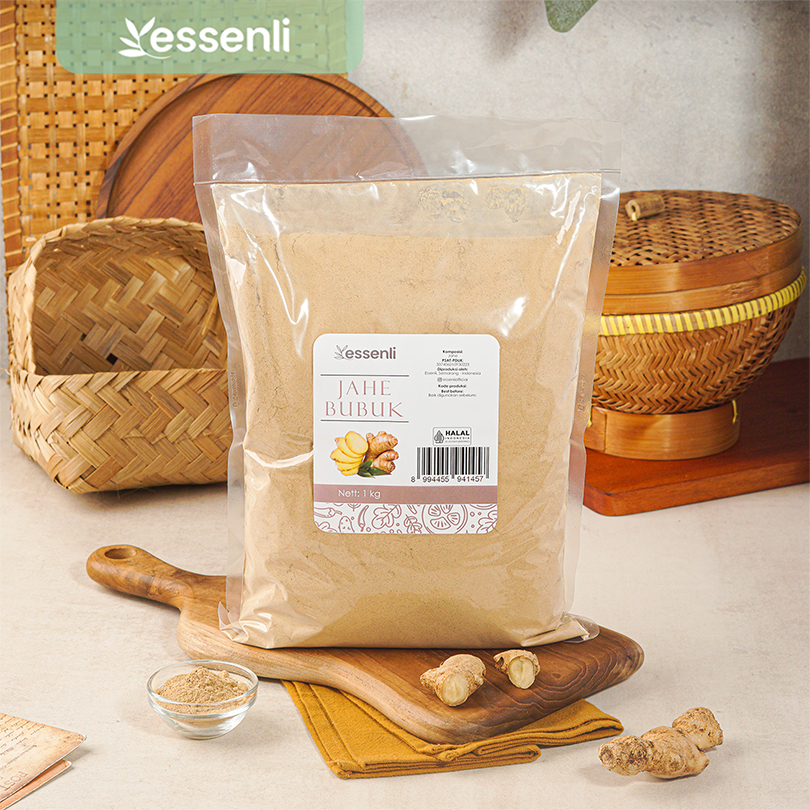 

ESSENLI Jahe Bubuk Murni 1Kg