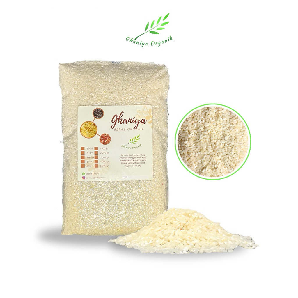 

Beras Menthik Wangi Organik 1kg - Ghaniya
