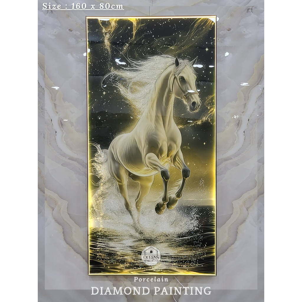 Lukisan Merak / Lukisan Kuda / Lukisan Air terjun / Lukisan Koi / Lukisan Kaligrafi / Lukisan Kabah 