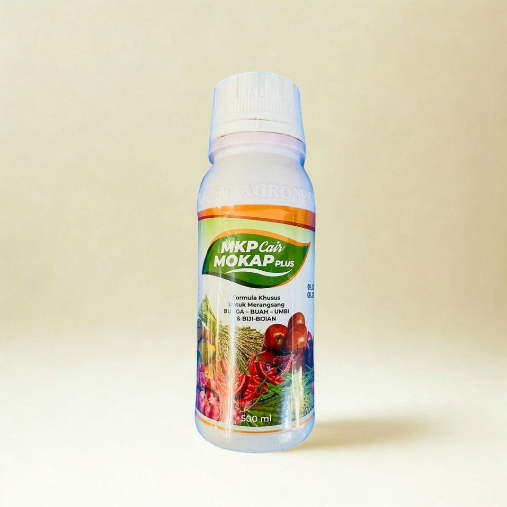 Pupuk MKP Cair MOKAP PLUS 500ml + Fixsin PT PLANET AGRONUSA Nutrisi Bunga